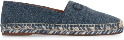 Shop Chloé Piia Denim Espadrilles