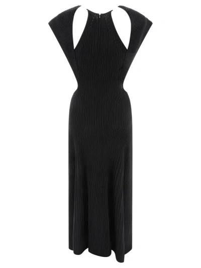 Shop Chloé Sleeveless Maxi Dress With Cut Out Details