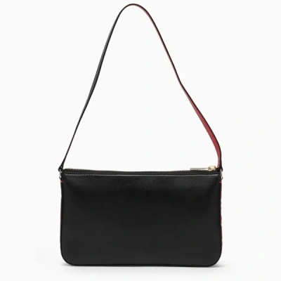 Shop Christian Louboutin Black Leather Shoulder Bag