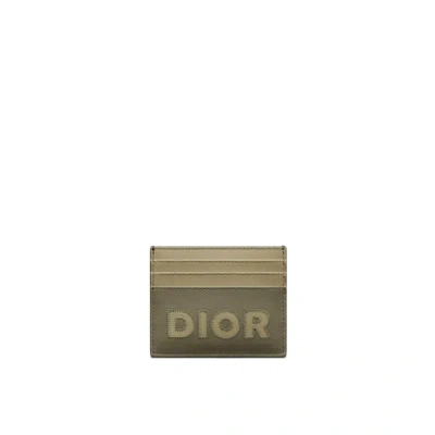 Shop Dior Leather Card Holder