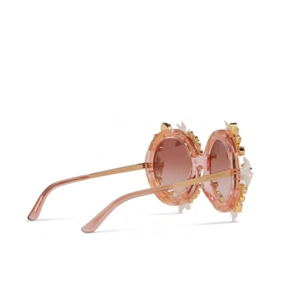 Shop Dolce & Gabbana Crystal Sunglasses