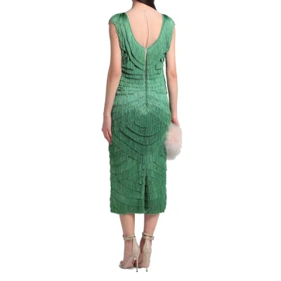 Shop Dolce & Gabbana Fringed Midi Dress