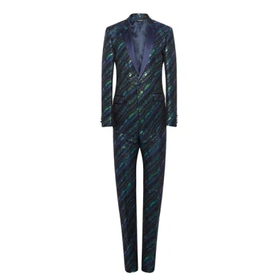 Shop Dolce & Gabbana Tailored Tuxedo Suit