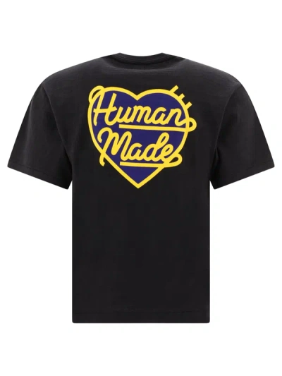 Shop Human Made "heart Badge" T Shirt