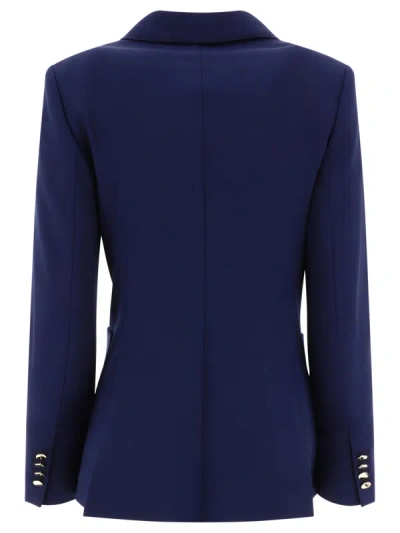 Shop Max Mara Wool And Mohair Double Breasted Blazer