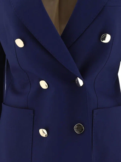 Shop Max Mara Wool And Mohair Double Breasted Blazer
