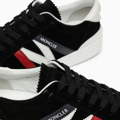 Shop Moncler Black Monaco M Sneakers