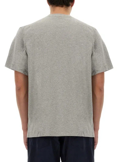 Shop Engineered Garments T-shirt With Print In Grey