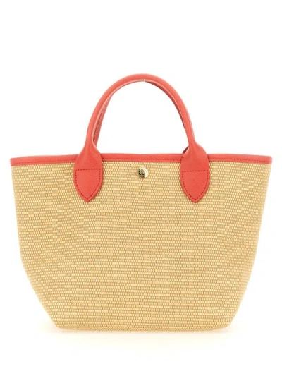 Shop Longchamp Le Panier Pliage Small Bag In Red