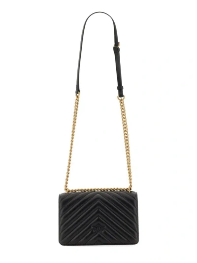Shop Pinko Bag "love" One Simply Mini In Black