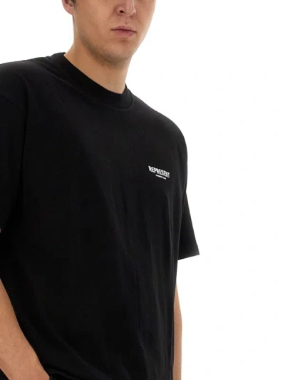 Shop Represent T-shirt With Logo In Black