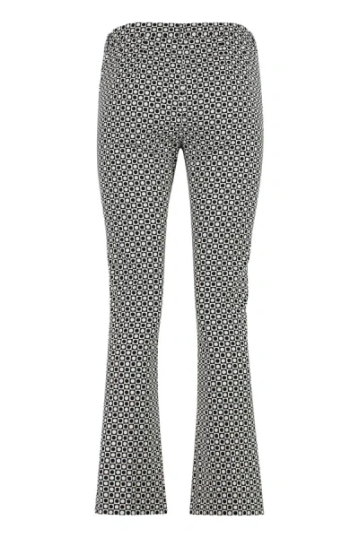 Shop 's Max Mara Belford Jacquard Cotton Trousers In Multicolor