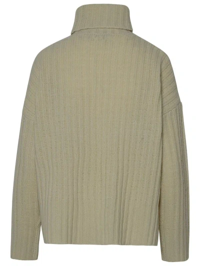 Shop 360cashmere 360 Cashmere 'angelica' Turtleneck Sweater In Ivory Cashmere Blend In Cream