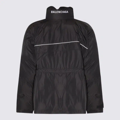 Shop Balenciaga Black Down Jacket