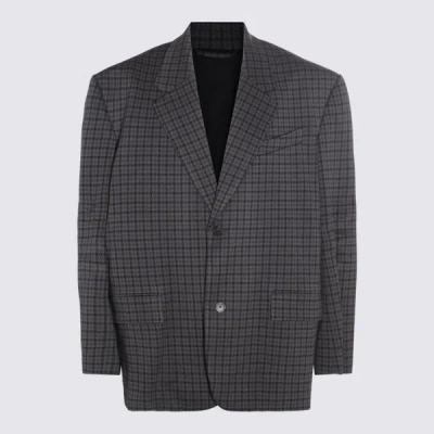 Balenciaga Blazer Jacket In Grey