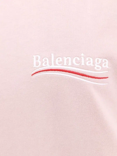 Shop Balenciaga T-shirt In Pink