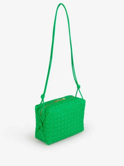 Shop Bottega Veneta Candy Loop Bag In Green