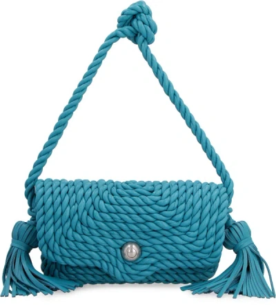 Shop Bottega Veneta Classic Crossbody Bag In Blue