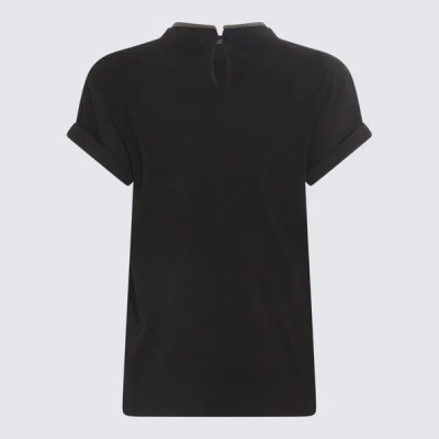 Shop Brunello Cucinelli Black Cotton T-shirt