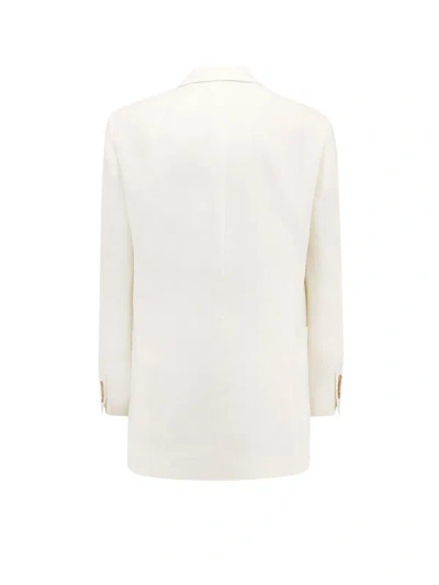 Shop Brunello Cucinelli Suit In White
