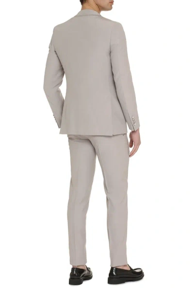 Shop Canali Wool Two-pieces Suit In Grey