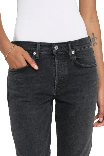 Shop Citizens Of Humanity Emerson Slim Fit Boyfriend Jeans In Black