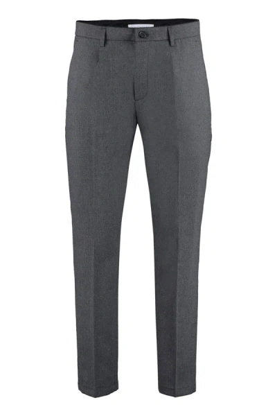 Shop Department 5 Prince Wool Blend Trousers In Grey