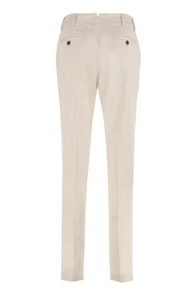 Shop Department 5 Stretch Cotton Trousers In Beige