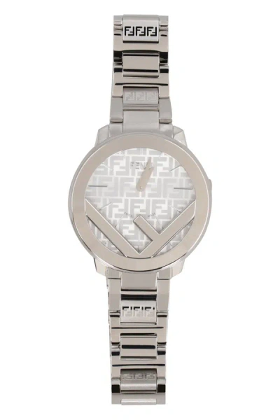 Shop Fendi F Is  Steel Bracelet Watch In Silver