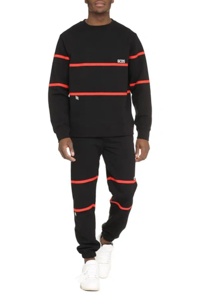 Gcds Sweatshirt In Black