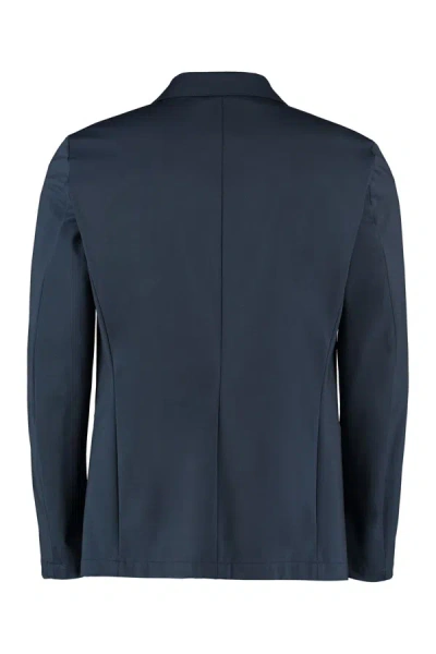 Hydrogen Single-breasted Two Button Jacket In Blue