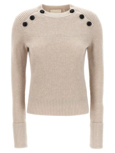 Shop Isabel Marant 'koyle' Sweater In Beige