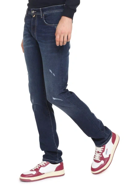 Shop Jacob Cohen Bard Slim Fit Jeans In Denim