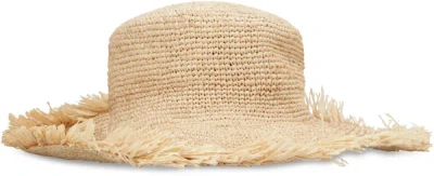 Shop Made For A Woman Chapeau 9 Straw Hat In Beige