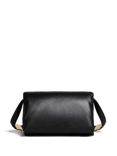Shop Marni Prism Shoulder Bag In Black