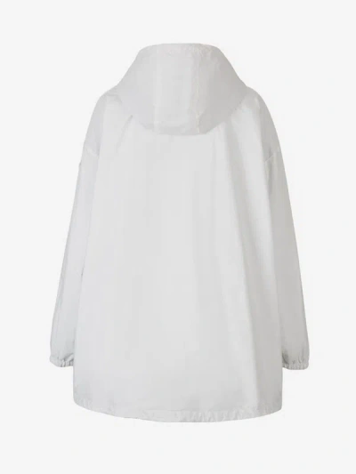 Moncler Silver Jubba Reversible Jacket In Platejat