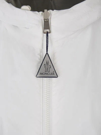 Moncler Silver Jubba Reversible Jacket In Platejat
