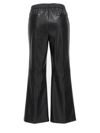 Shop Nude Eco Leather Pants In Black