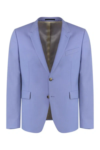 Shop Paul Smith Wool And Mohair Two Piece Suit In Lilac