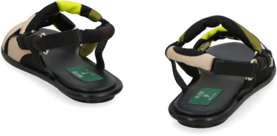 Shop Pucci Lee Flat Sandals In Multicolor