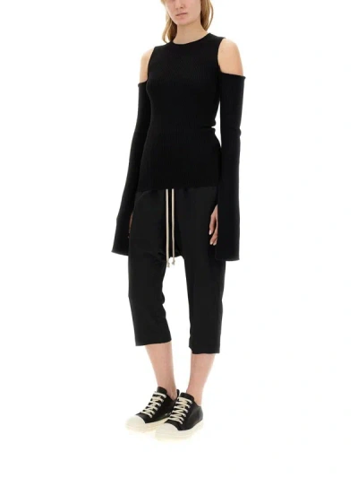 Shop Rick Owens Knitted Tops. In Black