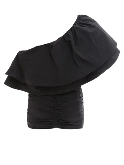 Shop Rotate Birger Christensen Rotate Dress In Black