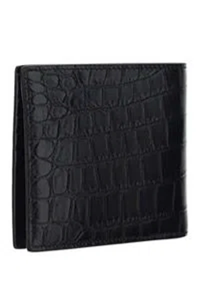 Shop Saint Laurent Wallets In Black