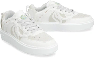 Shop Stella Mccartney S Wave 1 Low-top Sneakers In White