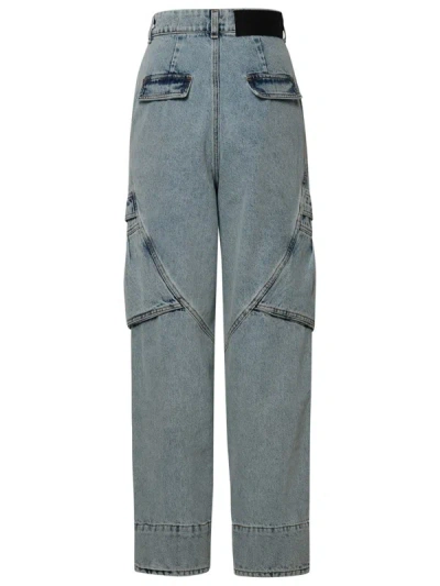 Shop The Mannei 'plana' Blue Cotton Jeans
