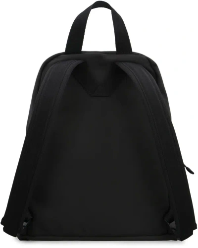 Shop Valentino Garavani - Logo Detail Nylon Backpack In Black