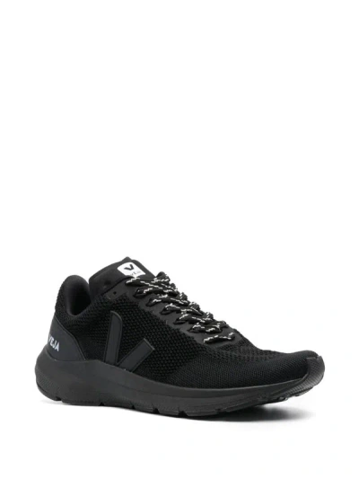 Shop Veja Marlin Low-top Sneakers In Black