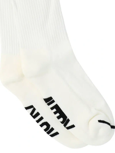 Shop Autry Socks With Jacquard Logo