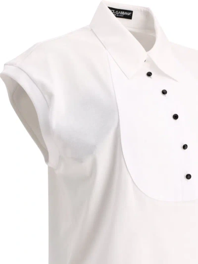 Shop Dolce & Gabbana Polo Shirt With Tux Front