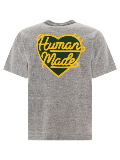 Shop Human Made "heart Badge" T Shirt